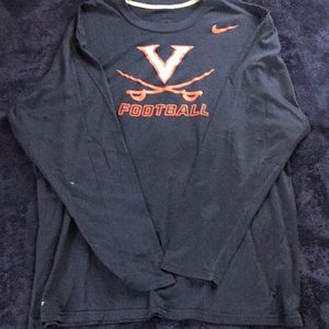 UVA Football Nike Dri-fit Longsleeve